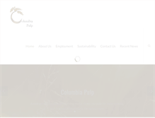 Tablet Screenshot of columbiapulp.net